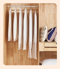 Túi bọc treo quần áo trong suốt chống bụi túi đựng bảo vệ quần áo chống thấm ướt côn trùngL0733