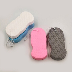 Miếng mút tắm bọt biển hình Vảy cá dày 3D tẩy tế bào chết, bông tắm chà bùn không làm tổn thương da L1544