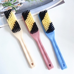 Bàn chải đánh giày cán dài hai tông màu, bàn chải đánh giày cán nhiều màu L2022