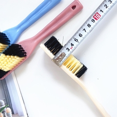 Bàn chải đánh giày cán dài hai tông màu, bàn chải đánh giày cán nhiều màu L2022