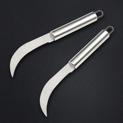 Dao rựa nhỏ bằng thép không gỉ, dao cắt chuối cắt rau củ, dao cắt dứa cắt trái cây, cắt mít, cắt hẹ A0511