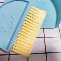 Bộ chổi và hót rác mini để bàn, bộ ki hốt rác chổi vệ sinh bàn phím máy tính ô tô, vệ sinh phòng khách sofa L1342