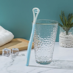 Dụng cụ cạo lưỡi bằng nhựa, bàn chải vệ sinh cạo lưỡi sạch sẽ loại bỏ vi khuẩn tránh hôi miệng A1117