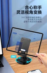 Giá Đỡ Điện Thoại Chân Tròn Xoay 360 Độ Để Bàn Nhựa A3521