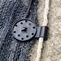 Sét 10 Kẹp khóa cố định lưới che nắng, kẹp bạt phủ, kẹp màng nhà kính, kẹp lưới chống côn trùng L1444