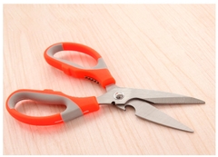 Kéo nhà bếp bằng thép không gỉ, kéo cắt hoa, may vá, dụng cụ mở nắp chai, kéo cắt đa năng L1414