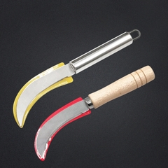 Dao rựa nhỏ bằng thép không gỉ, dao cắt chuối cắt rau củ, dao cắt dứa cắt trái cây, cắt mít, cắt hẹ A0511