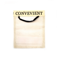 Túi lưới đựng đồ dán tường nhà bếp Velcro túi lưu trữ đựng đồ lót túi treo tất vớ cửa tủ quần áo A1861