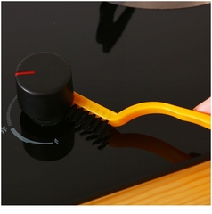 Bộ 3 chổi vệ sinh bếp gas chổi vệ sinh vòi nước khe hở đồ dùng nhà bếp chổi kim loại nhỏ L0624