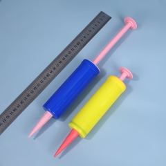 Bơm bóng bay mini cầm tay đẩy bơm khí bóng số trang trí tiệc L0654