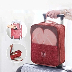 Túi Vải Đựng Giày Dép 1 Ngăn Đi Du Lịch Công Tác Chống Bụi Bẩn, Túi đựng giày thể thao A4142