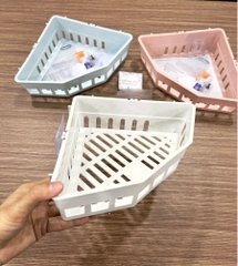 Kệ Nhà Tắm Dán Tường Tam Giác, Kệ Đựng Gia Vị Hokori Việt Nhật Dày Dặn Dán Tường Đựng Đồ Đa Năng (5610) A5532
