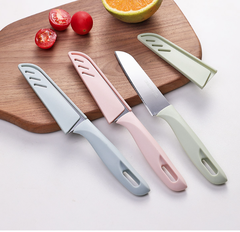 Dao Gọt Trái Cây Có Nắp Đậy An Toàn Sắc Bén Chất Liệu inox Tiện Lợi Mang Theo Du Lịch Dã Ngoại A2314