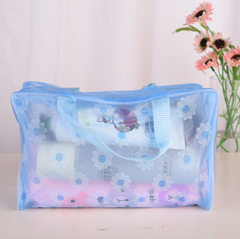 Túi Nhựa PVC Trong Suốt Hình Hoa Đựng Đồ Trang Điểm Mỹ Phảm Chống Thấm Nước A2511