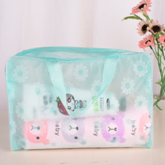Túi Nhựa PVC Trong Suốt Hình Hoa Đựng Đồ Trang Điểm Mỹ Phảm Chống Thấm Nước A2511