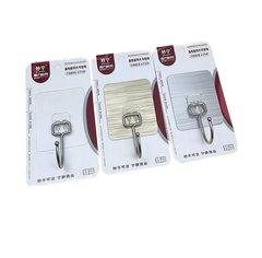[ Bản Lớn-Loại Tốt ] Móc Dán Tường Đầu Dài Bản Lớn Treo Quần Áo Đa Năng  Có Vỉ A4232