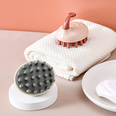 Lược Gội Đầu Massage Silicon Tẩy Tế Bào Chết Da Đầu - Kích Thích Tuần Hoàn Máu, Thư Giản A4851