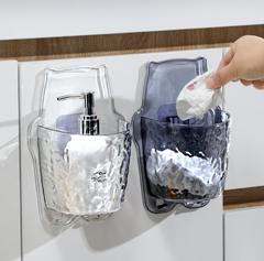 Kệ Nhà Tắm Dán Tường Hình Con Cú, Giỏ Treo Sữa Tắm Dầu Gội Bàn Chải Kem Đánh Răng Mỹ Phẩm A3132