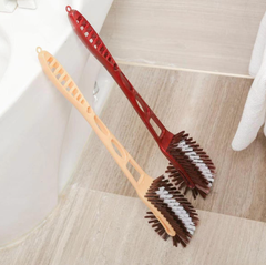 Cọ Toilet Cán Dài 2 Đầu Mã Mới, Bàn Chà Vệ Sinh Bồn Cầu 48CM Loại Tốt A0231