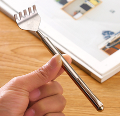 Cây Gãi Ngứa Inox Massage Cây Gậy Gãi Lưng Không Gỉ Gấp Gọn Kéo Dài 50CM L0112