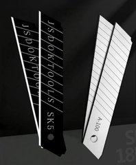 Hộp 10 Lưỡi Dao Cắt Dọc Giấy Thép Đa Năng Siêu Bén ( chỉ lưỡi dao) A1338