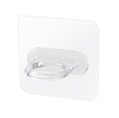 Móc Dán Tường Hình Vòng Tròn Đa Năng Lỗ tròn Đựng Chai sữa tắm, Treo Rèm Cửa không cần khoan tường L0131