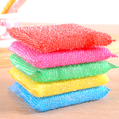 Sét 4 Miếng bọt biển rửa chén bát xoong nồi bếp miếng cọ rửa khăn rửa vệ sinh nhà bếp L0141