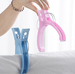 Kẹp nhựa lớn phơi chăn gài cố định chống gió, kẹp giữ phơi quần áo chống gió thổi bay L0142