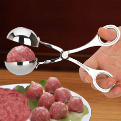 Kẹp Thịt Viên Khuôn Làm Thịt Viên Thép Không Gỉ Dụng cụ Làm Cơm Viên Tròn Đa Năng L0144