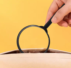 Kính lúp cầm tay cho người già đọc sách kính lúp nhựa cho học sinh kính lúp cầm tay đọc báo L0214