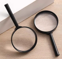 Kính lúp cầm tay cho người già đọc sách kính lúp nhựa cho học sinh kính lúp cầm tay đọc báo L0214