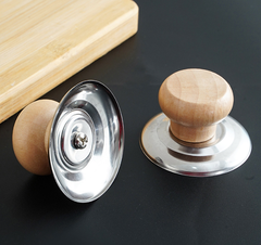 Núm nắp nồi vung nồi bằng gỗ thay thế nắp nồi đậy đa năng nắp chống bỏng khi mở nắpL0232