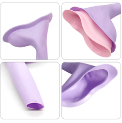 Bồn tiểu đứng khẩn cấp cho phụ nữ đi trên ô tô khi tắc đường, khi đi du lịch ngoài trời L0241