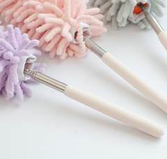 Chổi quét bụi lông vũ quét bụi vệ sinh phòng khách giường ngủ xe hơi trần nhà có thể kéo dài 80CM L0244