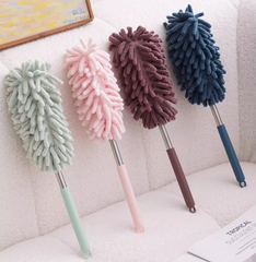 Chổi quét bụi lông vũ quét bụi vệ sinh phòng khách giường ngủ xe hơi trần nhà có thể kéo dài 80CM L0244