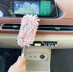 Chổi quét bụi lông vũ quét bụi vệ sinh phòng khách giường ngủ xe hơi trần nhà có thể kéo dài 80CM L0244