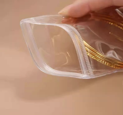 Sét 20 Túi Zip trong suốt đựng đồ trang sức chống oxy hóa đựng bông tai vòng cổ nhẫn đồng hồ L0331