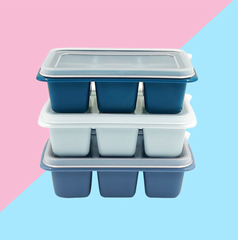 Khuôn làm đá viên 6 viên silicone mùa hè khay đựng đá gia đình hộp đựng đá khuôn làm đá viên L1624