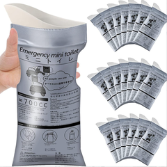 Túi đựng nước tiểu túi ói khẩn cấp unisex dùng một lần đi du lịch kẹt xe trên cao tốc L0341