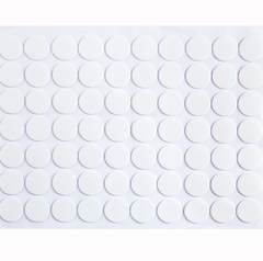 Vỉ 70 miếng Keo dán hai mặt Acrylic hình tròn keo dán hai mặt nano trong suốt dán hai mặt L0342