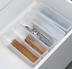 Hộp đựng mì ý dài hộp đựng mì tươi cỡ lớn hình chữ nhật hộp đựng thực phẩm bảo quản tủ lạnh L0351