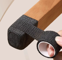 Cuộn băng keo vải không dệt bọc chân bàn ghế chống trượt chống ồn trầy sàn nhà rộng 2.5cm dài 4 mét L0354
