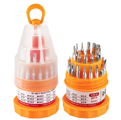 Bộ Tua vít đa năng 31 món trong 1 tháo lắp kết hợp dụng cụ sửa chữa di động đa năng nhỏ gọn L0412