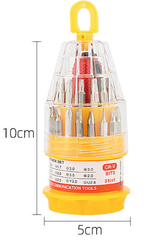 Bộ Tua vít đa năng 31 món trong 1 tháo lắp kết hợp dụng cụ sửa chữa di động đa năng nhỏ gọn L0412