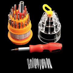 Bộ Tua vít đa năng 31 món trong 1 tháo lắp kết hợp dụng cụ sửa chữa di động đa năng nhỏ gọn L0412