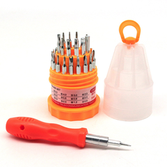 Bộ Tua vít đa năng 31 món trong 1 tháo lắp kết hợp dụng cụ sửa chữa di động đa năng nhỏ gọn L0412