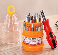 Bộ Tua vít đa năng 31 món trong 1 tháo lắp kết hợp dụng cụ sửa chữa di động đa năng nhỏ gọn L0412