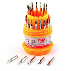 Bộ Tua vít đa năng 31 món trong 1 tháo lắp kết hợp dụng cụ sửa chữa di động đa năng nhỏ gọn L0412