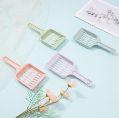 Xẻng nhựa xúc cát cho mèo Xẻng xúc phân thú cưng vệ sinh có khe lọt cát L0431