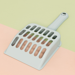 Xẻng nhựa xúc cát cho mèo Xẻng xúc phân thú cưng vệ sinh có khe lọt cát L0431